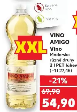 Kaufland VINO AMIGO Víno nabídka