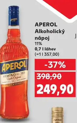 Kaufland APEROL Alkoholický nápoj nabídka