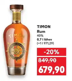 Kaufland TIMON Rum nabídka
