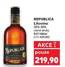 Kaufland REPUBLICA Lihovina nabídka