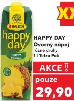 Kaufland HAPPY DAY Ovocný nápoj nabídka