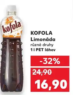 Kaufland KOFOLA Limonáda nabídka