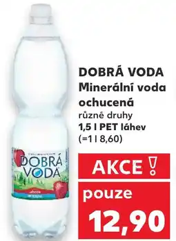Kaufland DOBRÁ VODA Minerální voda ochucená nabídka