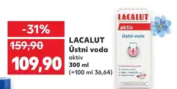 Kaufland LACALUT Ústní voda nabídka