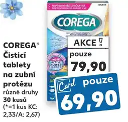 Kaufland COREGA¹ Čisticí tablety na zubní protézu nabídka