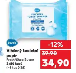 Kaufland Bevola Vlhčený toaletní papír nabídka