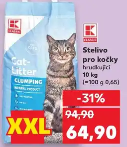 Kaufland Stelivo pro kočky hrudkující nabídka