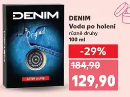 Kaufland DENIM Voda po holení nabídka