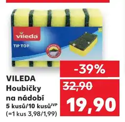 Kaufland VILEDA Houbičky na nádobí nabídka