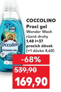 Kaufland COCCOLINO Prací gel nabídka