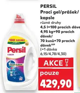 Kaufland PERSIL Prací gel/prášek/ kapsle nabídka