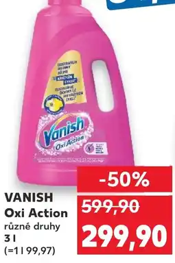 Kaufland VANISH Oxi Action nabídka