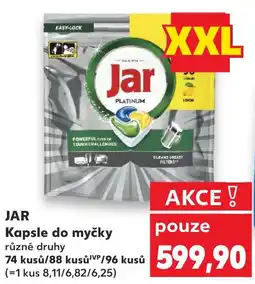 Kaufland JAR Kapsle do myčky nabídka