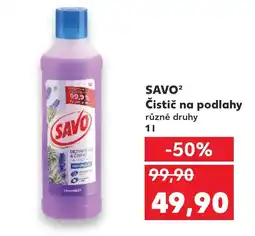 Kaufland SAVO Čistič na podlahy nabídka