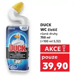 Kaufland DUCK WC čistič nabídka