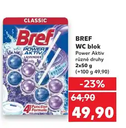 Kaufland BREF WC blok Power nabídka