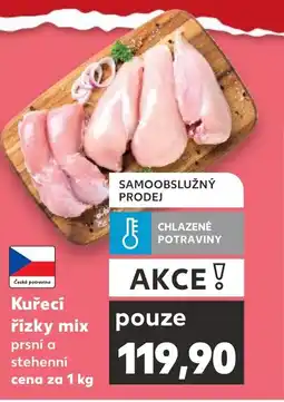 Kaufland Kuřecí řízky mix nabídka