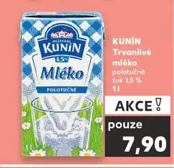 Kaufland KUNIN Trvanlivé mléko nabídka