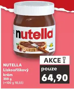 Kaufland NUTELLA Liskooříškový krem nabídka