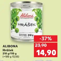 Kaufland ALIBONA Hrášek nabídka