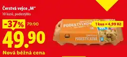 Lidl Čerstvá vejce,,M❝ nabídka