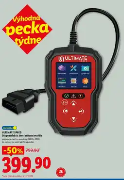 Lidl ULTIMATE SPEED Diagnostické a čtecí zařízení vozidla nabídka