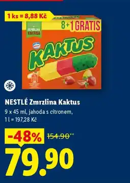 Lidl NESTLÉ Zmrzlina Kaktus nabídka