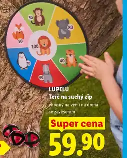 Lidl LUPILU Terč na suchý zip nabídka