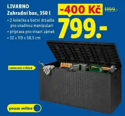 Lidl LIVARNO Zahradní box nabídka