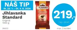 Konzum Jihlavanka Standard nabídka