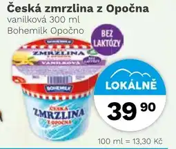 Konzum Česká zmrzlina z Opočna nabídka