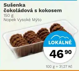 Konzum Sušenka čokoládová s kokosem nabídka