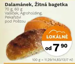 Konzum Dalamánek, Žitná bagetka nabídka
