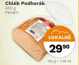 Konzum Chléb Podhorák nabídka