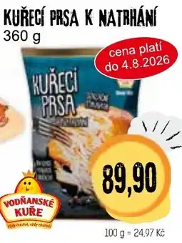 Konzum Kuřecí prsa k natrhání nabídka