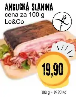 Konzum Anglická slanina nabídka