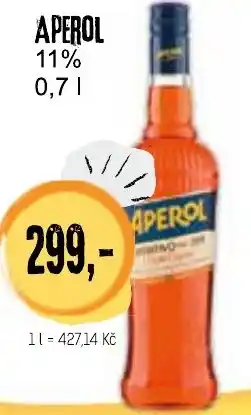 Konzum Aperol nabídka