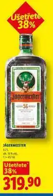Lidl Jägermeister nabídka