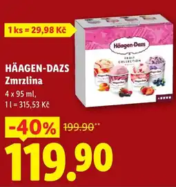 Lidl HÄAGEN-DAZS Zmrzlina nabídka