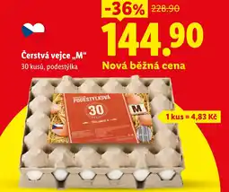 Lidl Čerstvá vejce,,M❝ nabídka