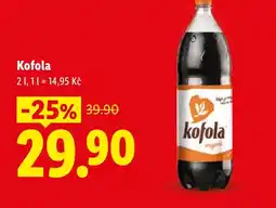 Lidl Kofola nabídka
