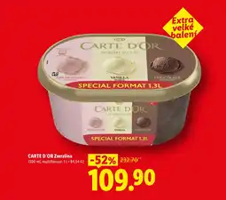 Lidl CARTE D'OR Zmrzlina nabídka