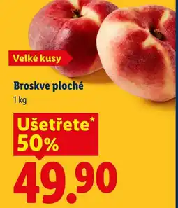 Lidl Broskve ploché nabídka