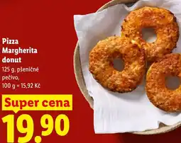 Lidl Pizza Margherita donut nabídka