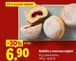 Lidl Kobliha s ovocnou náplní nabídka