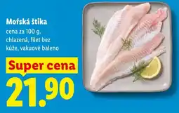 Lidl Mořská štika nabídka