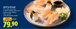 Lidl SELECT & GO Sushi nabídka