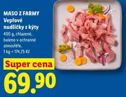 Lidl MASO Z FARMY Vepřové nudličky z kýty nabídka