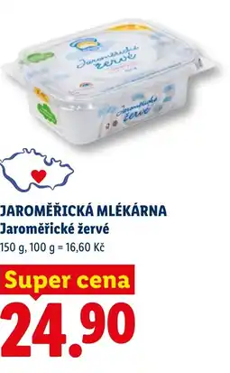 Lidl JAROMĚŘICKÁ MLÉKÁRNA Jaroměřické žervé nabídka