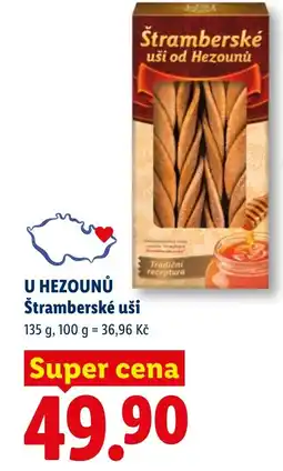 Lidl U HEZOUNŮ Štramberské uši nabídka